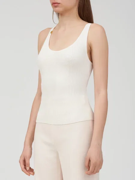 Топ Elisabetta Franchi білий