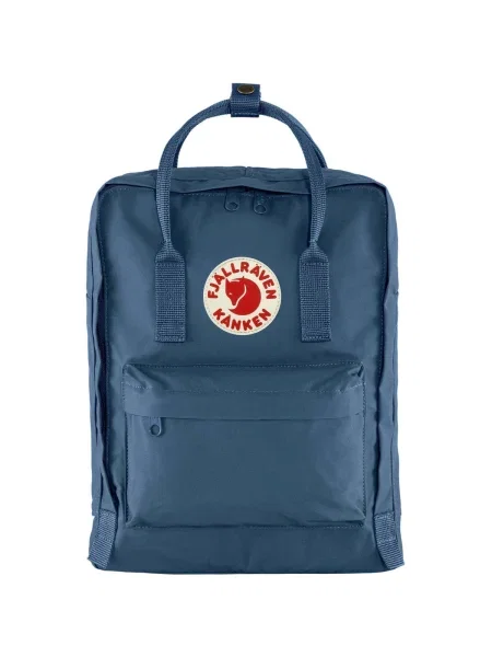 Fjallraven hátizsák Kanken sötétkék nagy nyomott mintás kék