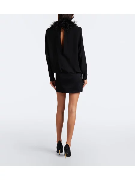 Rochie Valentino de mătase negru