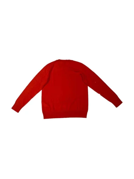 Sweter Fay z okrągłym dekoltem czerwony