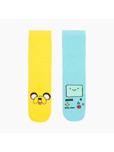 Cropp Шкарпетки 2 пари Adventure Time різнобарвний
