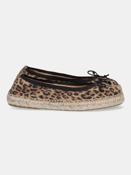 Замшеві еспадрилі Answear Lab коричневий