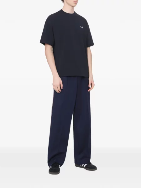 Tricou Fred Perry cu imagine albastru