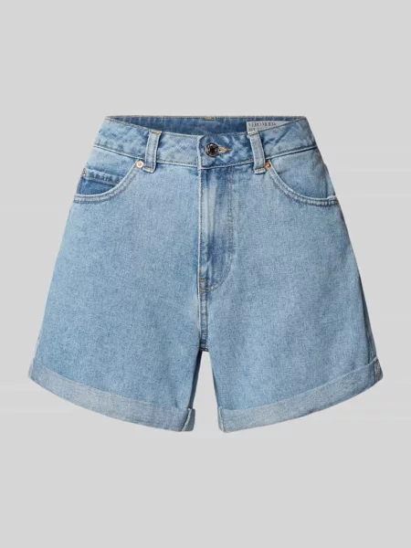Szorty jeansowe o kroju relaxed fit z mieszanki bawełny model ‘ZURI’ Vero Moda