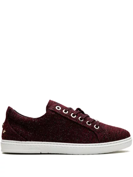 Sneakerși Jimmy Choo roșu