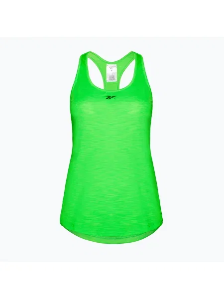 Дамска тренировъчна тениска Reebok Rbk-Chill Atletic Tank solar lime зелено