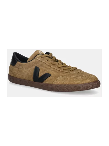 Sneakersy Veja zamszowe brązowe