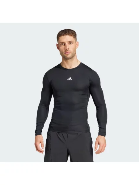 ADIDAS PERFORMANCE Funkční tričko černá bílá