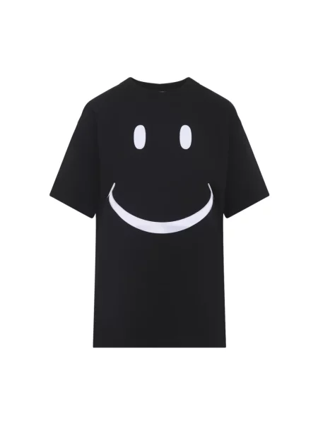 Koszulka Moschino z logo czarna