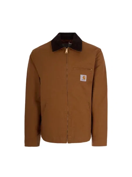 Lekka kurtka Carhartt Wip brązowa