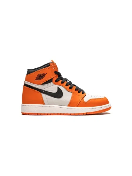 Sneakersy dziecięce Jordan Air Jordan 1 pomarańczowe