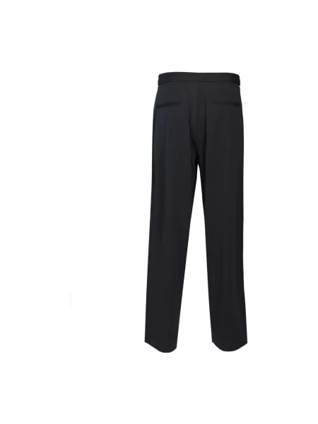 Spodnie Emporio Armani niebieskie
