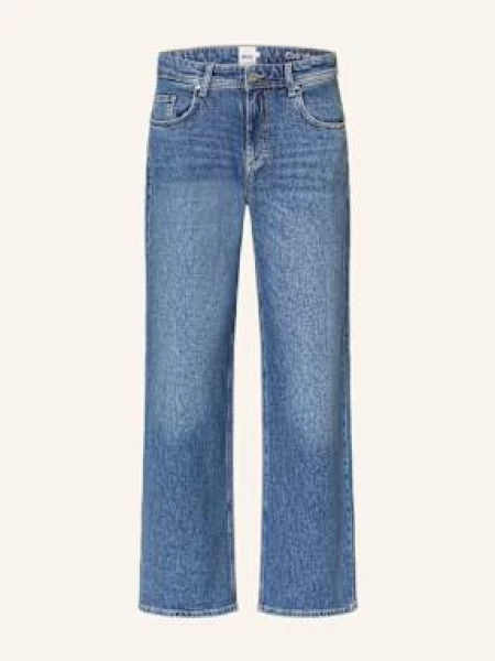 Brax Jeansy Wide Leg Morgan blau niebieskie