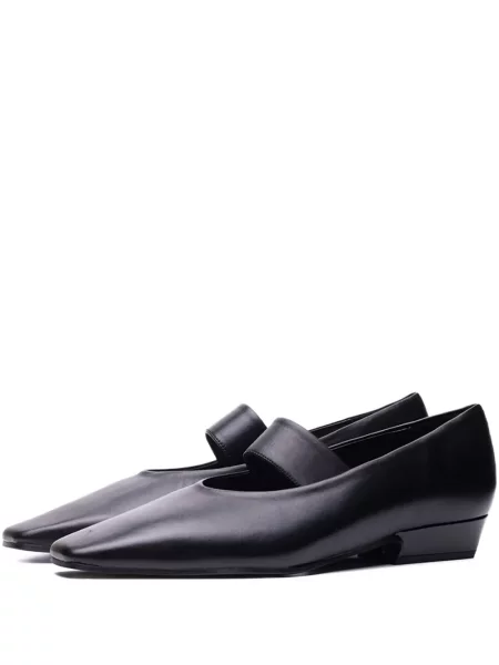 Czółenka Poche Paris na ramiączkach czarna