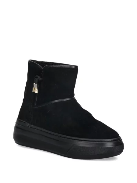 Botine Furla din piele de căprioară negru