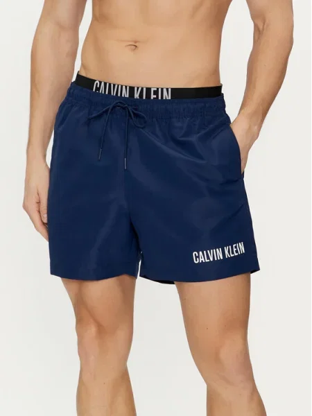 Fürdőruha Calvin Klein Swimwear kék