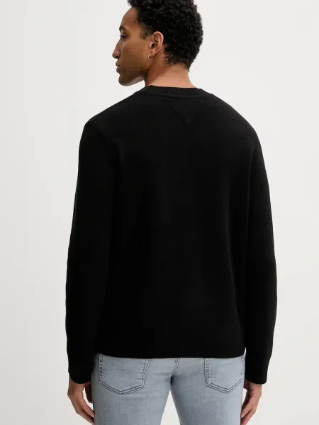 Svetr Tommy Jeans pánský černá