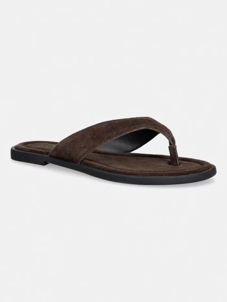 Vagabond Shoemakers papuci pentru femei din piele întoarsă ZAIDA maro