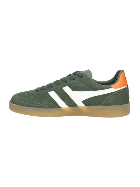 Sneakersy Gola zamszowe zielone