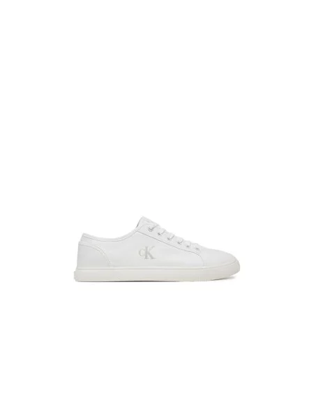 Calvin Klein Jeans Tenisky Ess Vulc Low Mg Canvas bílá