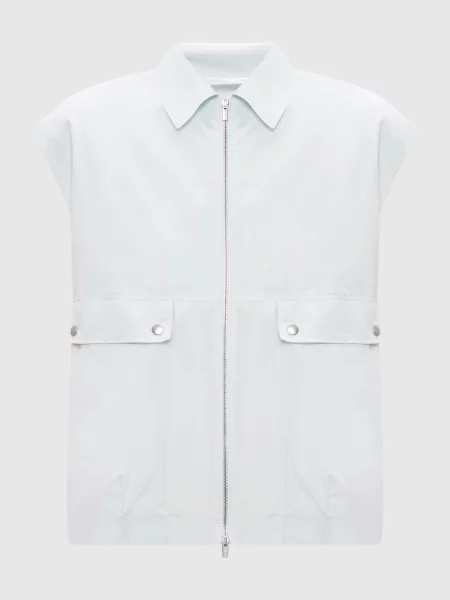 Жилет з брендовим патчем Peserico зелений