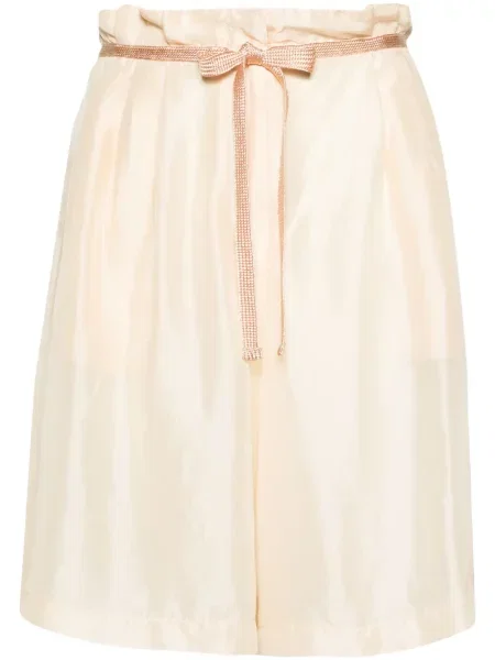 Pantaloni scurți Forte_forte de mătase