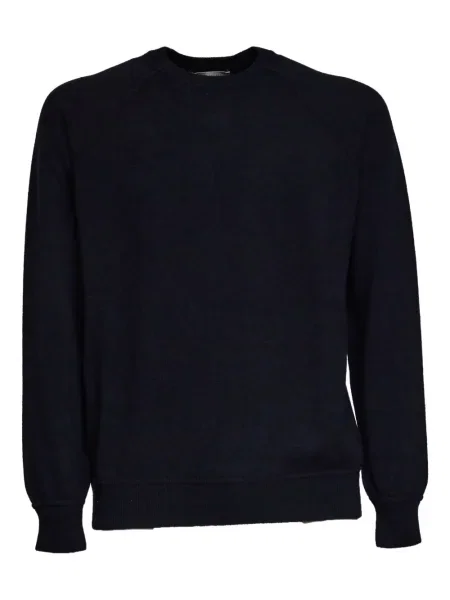 Hanorac crewneck Filippo De Laurentiis albastru