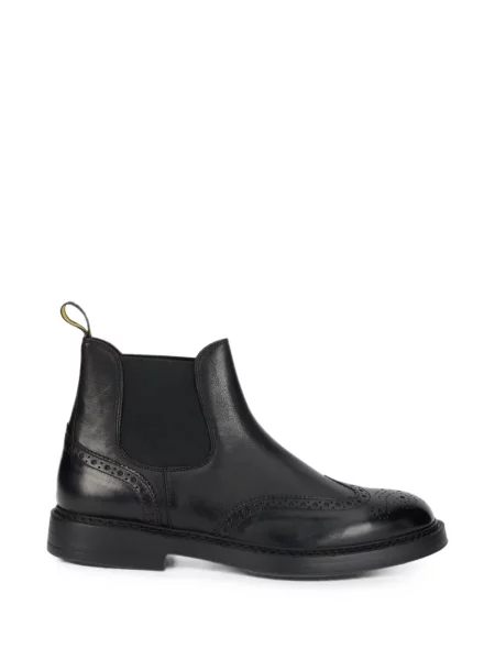 Botine chelsea Doucal's din piele negru