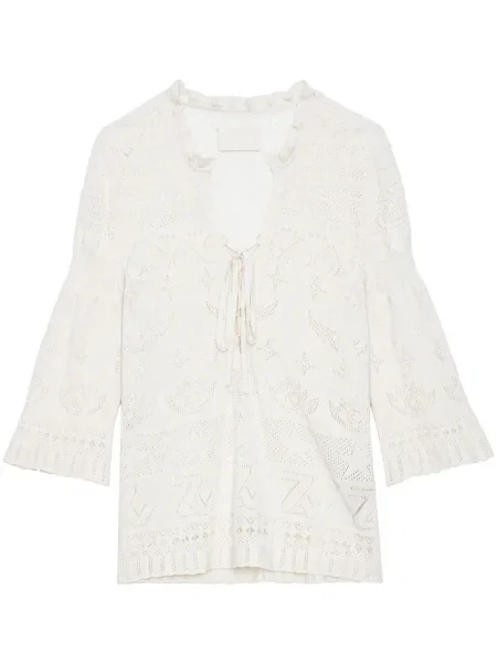 Top Zadig&voltaire ajurat alb