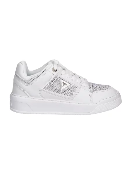 Sneakersy Guess białe