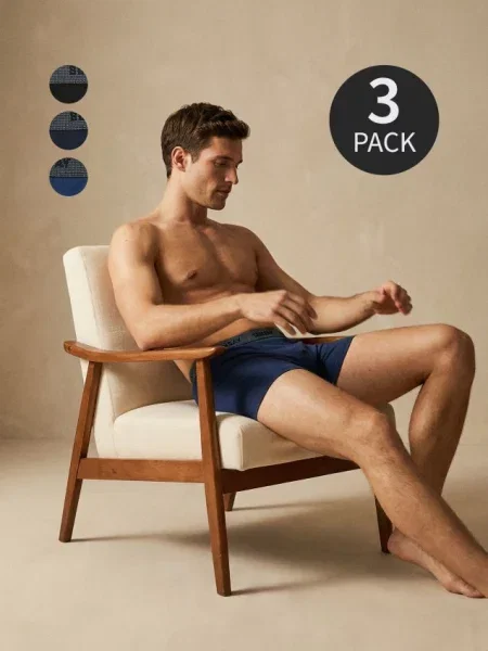 Sinsay bokserki Long 3 pack wielobarwny