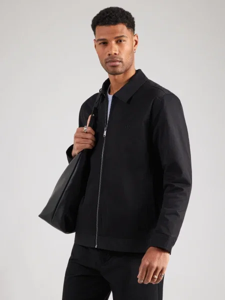 Calvin Klein Jeans Prehodna jakna črna