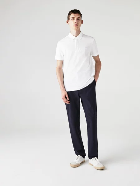 Поло Lacoste білий