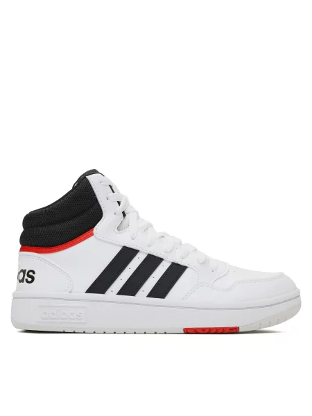 Кроссовки Adidas Hoops белые