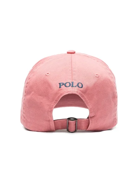 Șapcă Polo Ralph Lauren cu broderie clasică roz