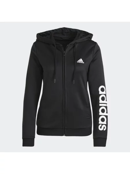 Froté tepláková souprava Adidas s autogramem černá