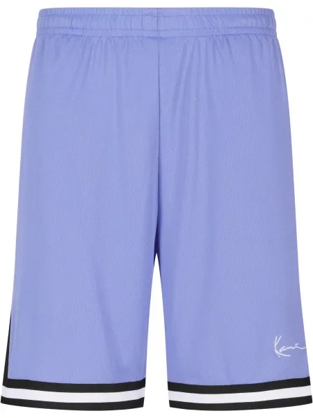 Karl Kani Pantaloni mov deschis / negru alb