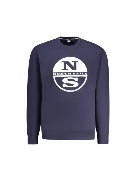 Bluza nierozpinana North Sails z okrągłym dekoltem niebieska