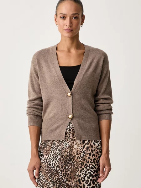 Marciano by Guess cardigan pentru femei cu amestec de cașmir HELSINKI bej