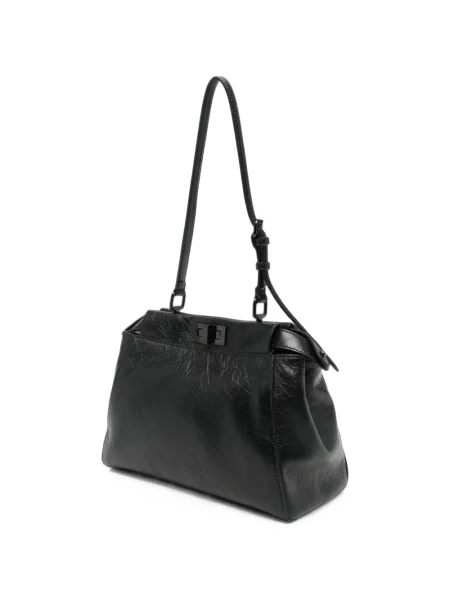 Geantă shopper Fendi negru