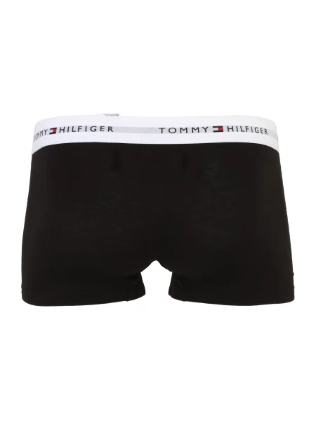 Tommy Hilfiger Underwear Boxer trumpikės šviesiai pilka / raudona / juoda balta