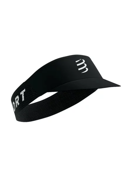 Czapka z daszkiem Compressport czarna