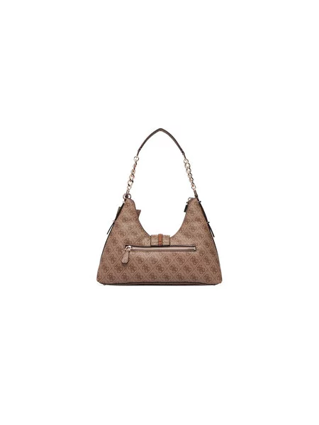 GUESS Shopper torba Yvonne devine dlake camel / čokolada smeđa