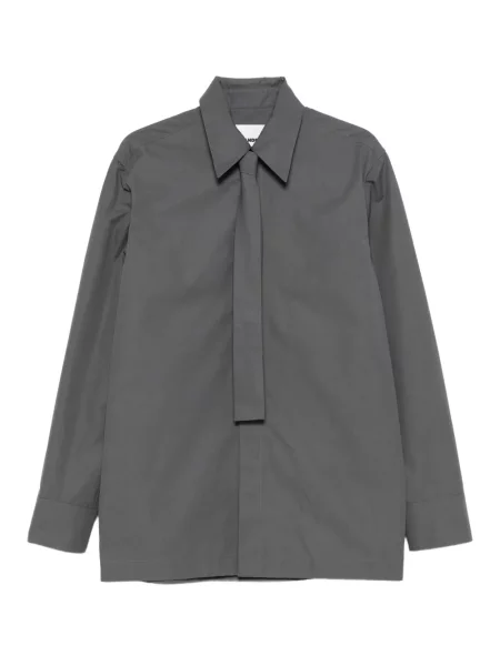 Cămașă Jil Sander lungă gri