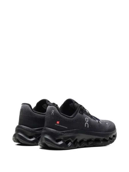 Sneakerși On cu perforații negru