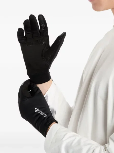 Mănuși Adidas cu imagine cu imprimeu abstract negru