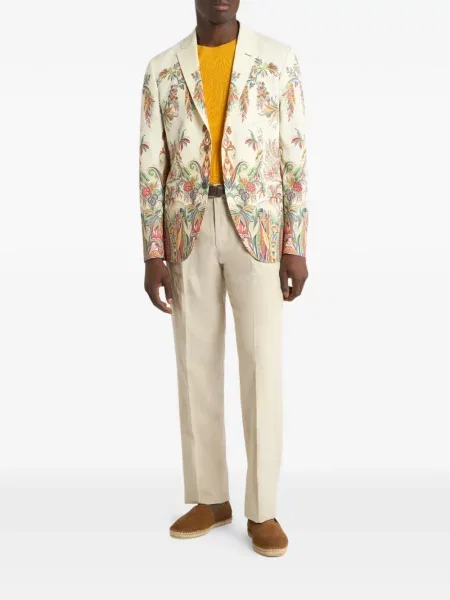 Sacou Etro cu model floral cu imagine