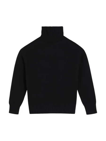 Sweter Ami Paris wełniany czarny