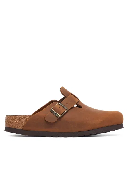 Sneakers Birkenstock Boston Natural Leather Oiled Cognac EUR 40 καφέ