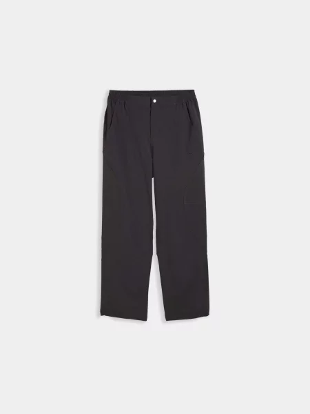 Жіночі Спортивні штани PUMA Clrt Fatigue Pants комбінований верх сірий
